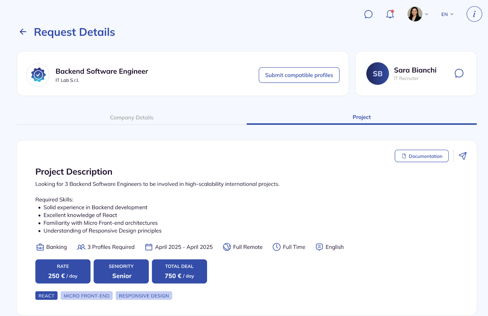 request details